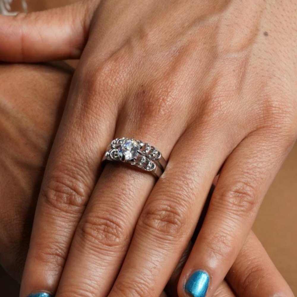 Silver Icyee Wife Ring